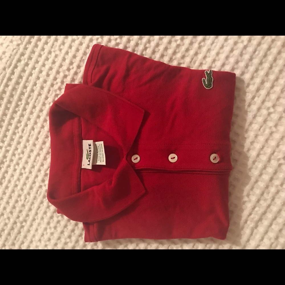 Men’s Lacoste Polo shirt size 3